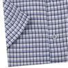 Daks 26ss Linen Blend Small Check Summer Short Sleeve Regular Fit Casual Shirt