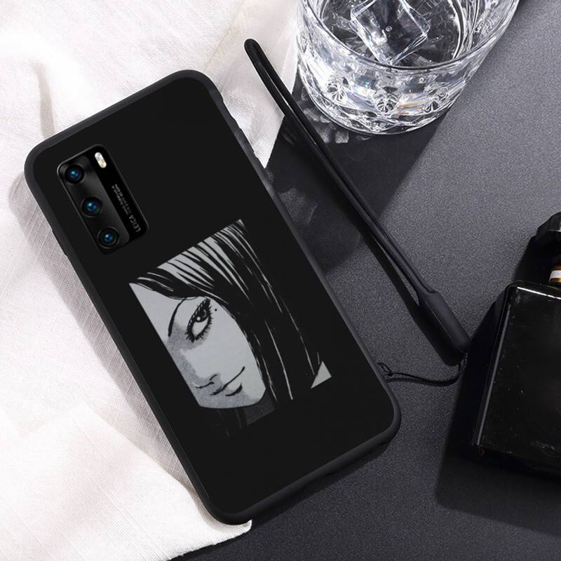 Horror Tomie Phone Case For Huawei Y6 Y7 Y9 Prime 2019 Y9s Mate 10 20 40 Pro Lite Nova 5t Silicone Cover