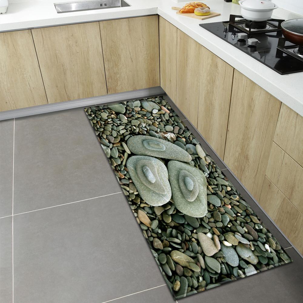 

Коврик для кухни, коврик для входной двери, ковер для спальни, гостиной, коридора, балкона, ванной комнаты, нескользящий ковер 50x80cm
