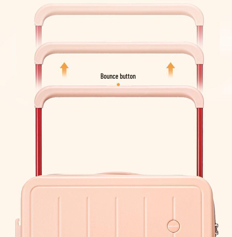 Multifunctional Large-Capacity Suitcase with Wide Handle and Combination Lock for Travel