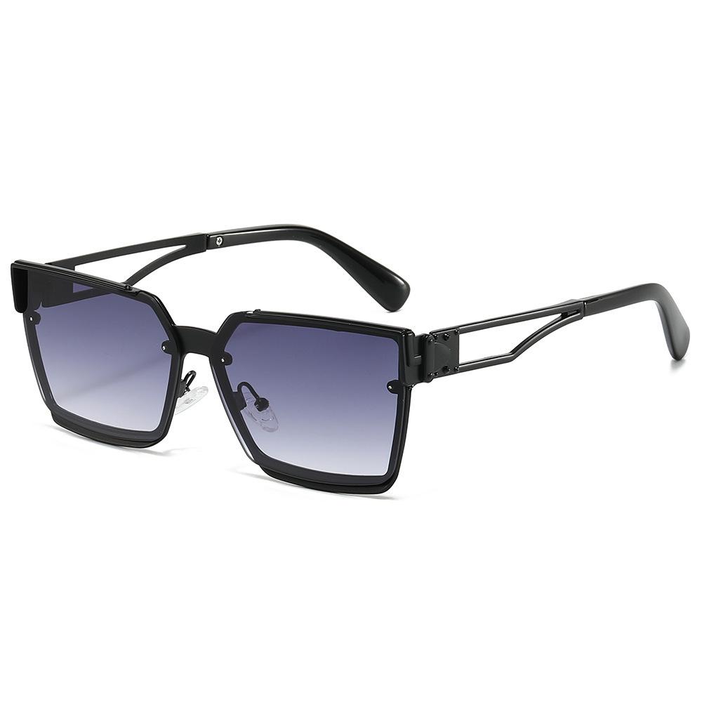 High-End Square Frame Sunglasses with UV Protection for Men and Women – Stylish and Versatile