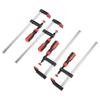 4pcs Ergonomic Grip F Style Bar Clamps Quick Slide Heavy Duty Clamps  For Woodworking