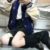 Thick Solid Color Knitted Warm Middle Tube Pile Sock Cover Women's Stockings