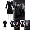 Mittwoch 2-Zeichen-Cosplay-Kleid Aus Flexiblem Material Für Kostümveranstaltungen
