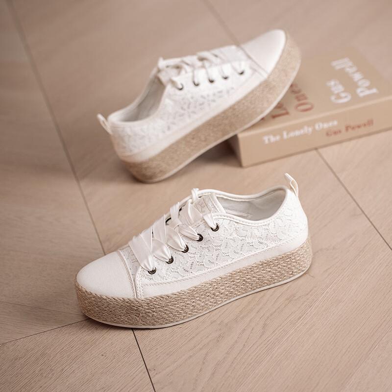 Skechers Saisonale Canvas-Sneaker für Damen
