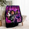 Rod Wave Theme Printed Blanket - Perfect for Couch, Bed, Travel & Outdoor Use | Machine Washable, Cozy & Durable.