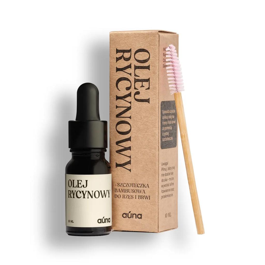 Auna pure olej rycynowy 10 ml ze szczoteczką