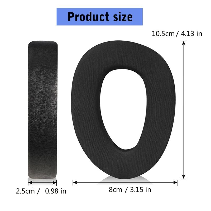 Replacement Protein Leather Earpads Ear Pad for H3Pro X Headphones Ear Cushions Earmuffs Ear Cover