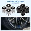 4Pcs Car Wheel Tire Valves Tyre Air Caps Case Car sticker For Tesla model 3 model X Y style Roadster Car Accessories