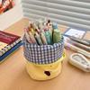 Foldable Pen Holder Pen Bag Funny Cookie Pencil Case Girl Cosmetic Bag Portable Storage Bag Student Stationery Gifts