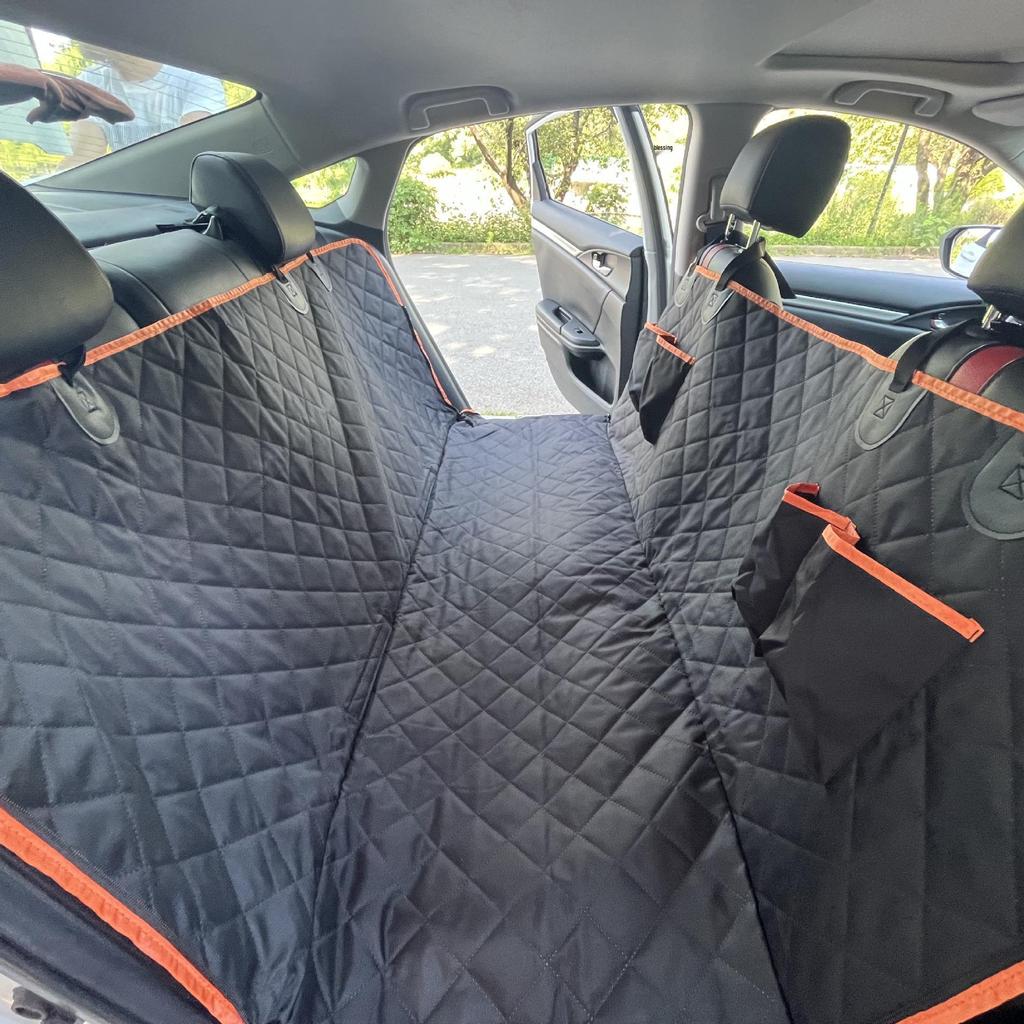 Ultrasonic Pet Car Mat: Waterproof, Anti-Scratch & Anti-Dirty Rear Seat Protector for Dogs.