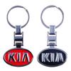 CKTJ8 Metalowy Znak Samochodowy Brelok Pierścienie Uchwyt Brelok do Kluczy Samochodowych Styling Dla Ceed Sorento Sportage Optima Picanto Rio Morning Forte K8