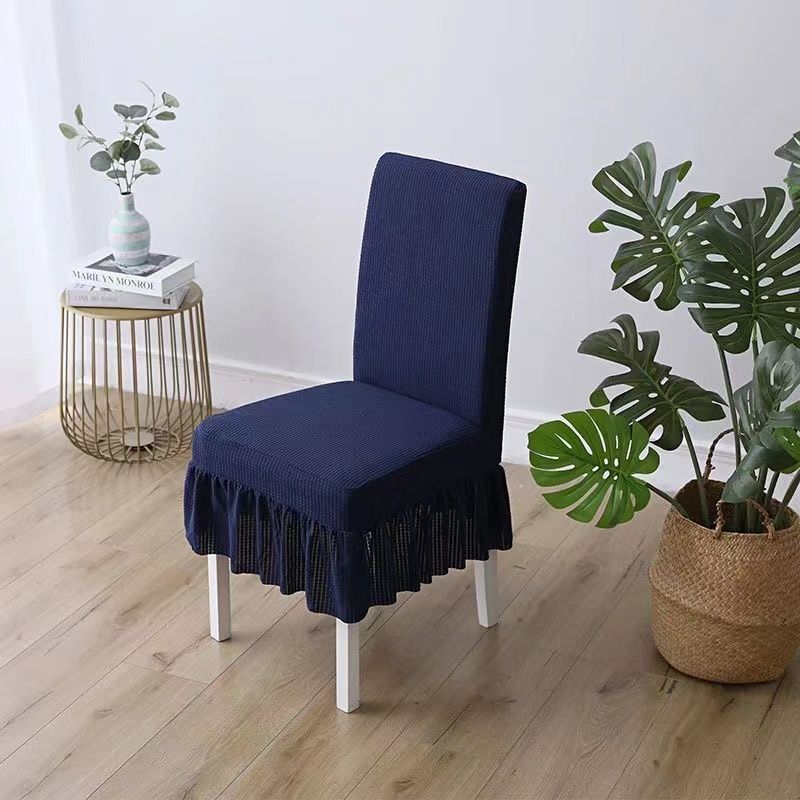Chair Cover Universal Stool Four Seasons Universal Chair Cover Home Dining Table Backrest Integrated Seat Cover Elastic Chair Cover