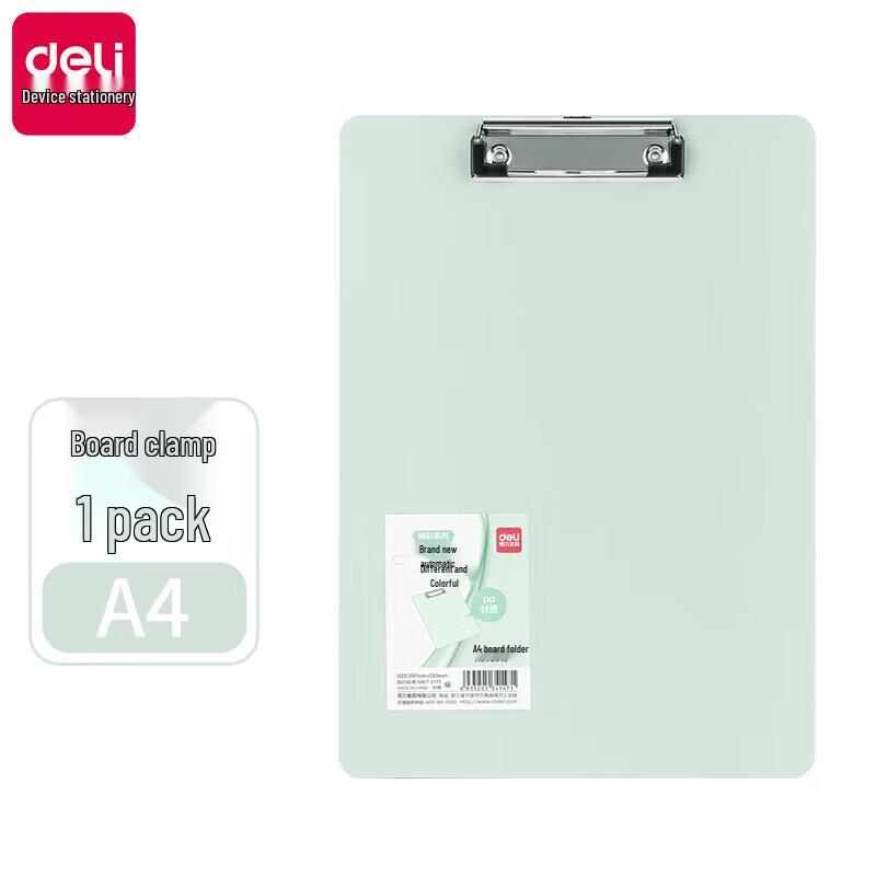 Deli Morandi Color Large Capacity Clipboard