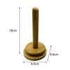 Wood Yarn Ball Holder Paper Towel Rack Vertical Rotating Weaving Tool Rack Storage Winding Roll Holder Dispenser for Crocheting