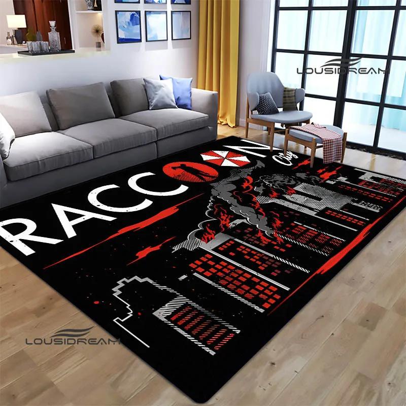R-Resident Evil Umbrella Printed Carpet Non -slip Carpet Carpets for Living Room Area Rug Door Pad Bedroom Decor Birthday Gift