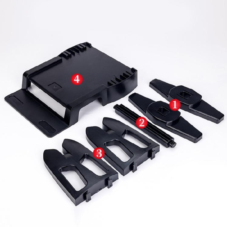 Thermo-Etikettenhalter Druckerständer für Barcode-Drucker Etikettenregal Externer Rollenpapierhalter Zubehör Handbuch