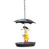 Decorative Cartoon Birdfeeder Outdoor Bird Feeding Accessory Easy Installation