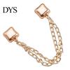 Clothing Adjustment Accessory Magnetic Clips for Pants Sleeve Hem, Multi-Function Fabric T-shirt Hem Clip Holder with Chain, Detachable Strong Magnet
