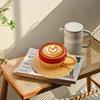 Cartoon Ceramic Coffee Cup and Saucer Creative Brothers Hat Mug Upside Down Relief Painted Breakfast Mug Milk Juice Water Cup