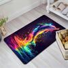 Colorful Dolphin Rug Floor Mat for Living Room or Bedroom Soft and Comfortable Carpet a Gift for Birthday and Holiday.MFF0918539