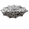 Black Circulars Table Cover Tabletop with Unique Spiderweb Pattern for Modern Dining  Table Toppers Home Textiles
