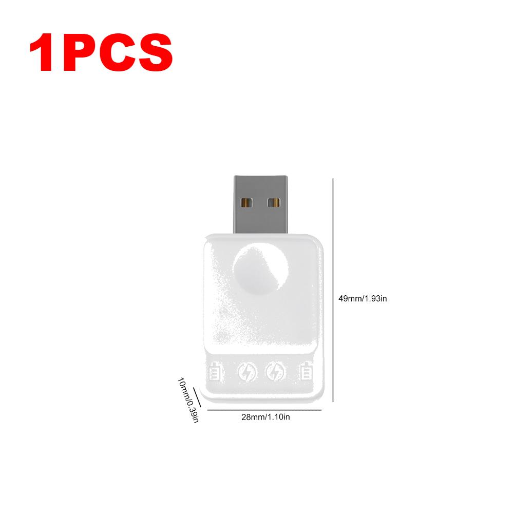 

1-10PCS Luminous USB Charging Adapter Electronic Fishing Float Battery Charger For CR425 Battery LED Fishing Floats Battery New