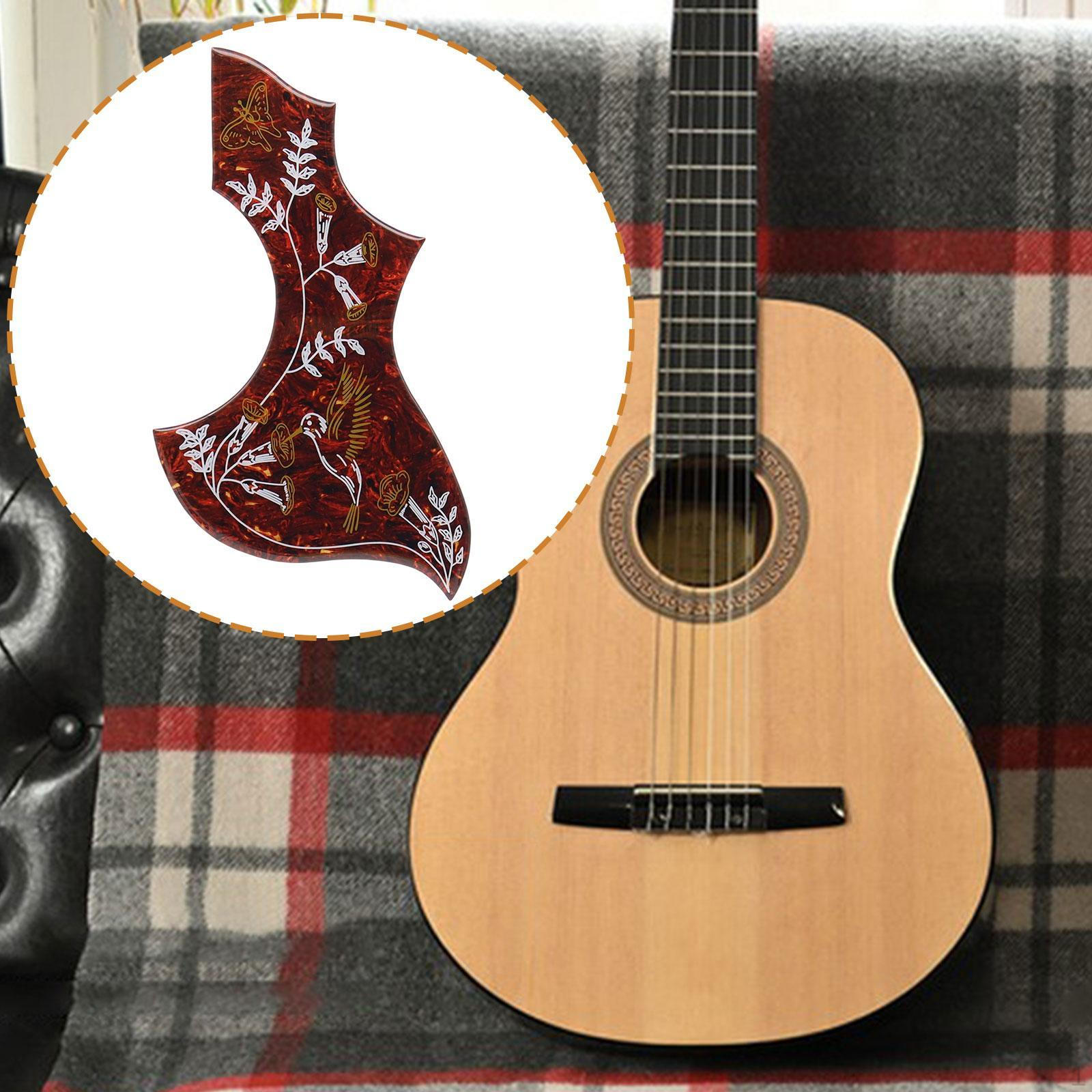 

Накладка для акустической гитары Утолщенный Практичный Аксессуар для инструмента Защита от царапин Запасная часть Самоклеящийся