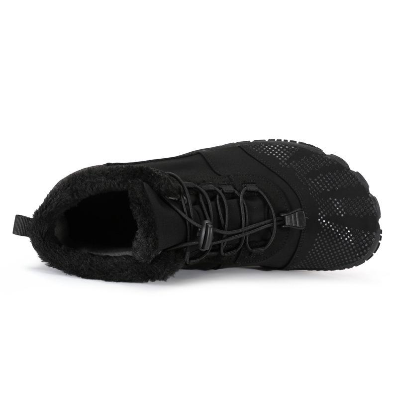 Couples' Winter Warm Five-Finger Non-Slip Waterproof Hiking and Cycling Shoes