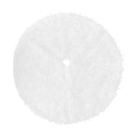 Faux Fur Christmas Tree Skirt White Furry Christmas Tree Skirt Thick