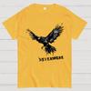 Nevermore Eagle Cotton Summer Casual Cool Loose T-Shirt