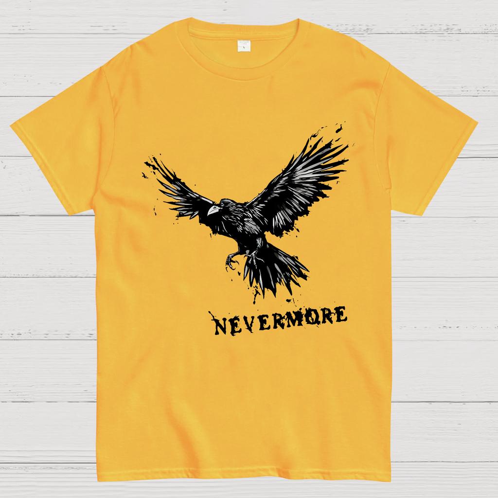 Nevermore Eagle Cotton Summer Casual Cool Loose T-Shirt