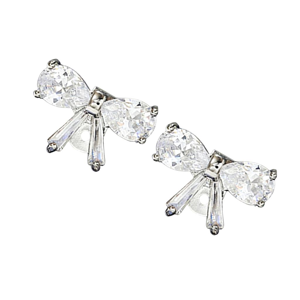 Universal Alloy Earphone Clip Crystal Adorned Quick Snapped On Design For Seamlessly Headphone Customization Decoration