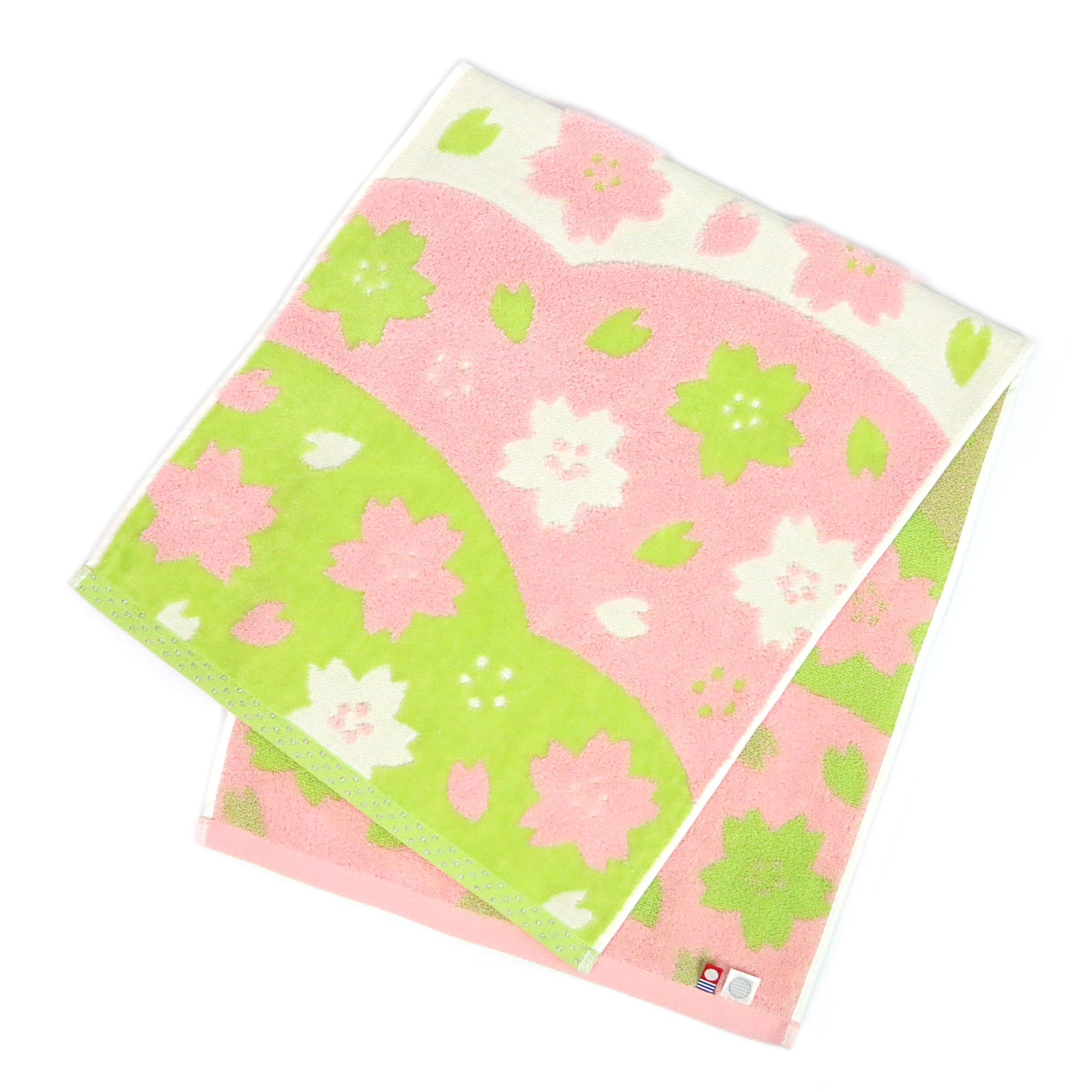 

Imabari Towel Iori Face Towel Sakura (Green) зелёный