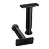 Adjustable Black Floorboard Support Legs for Furniture - Sofa, Table, Cabinet, Coffee Table, and Heightening Brackets with Foot Pads.