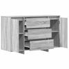 Sideboard Grey Sonoma 120 x 41 x 75 cm Particleboard