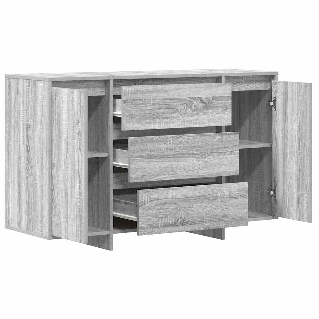 Sideboard Grey Sonoma 120 x 41 x 75 cm Particleboard