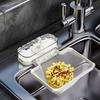 Suction Cup Sucker Kitchen Filter Rack Kitchen Accessories Drain Net Rack New Filter Support
