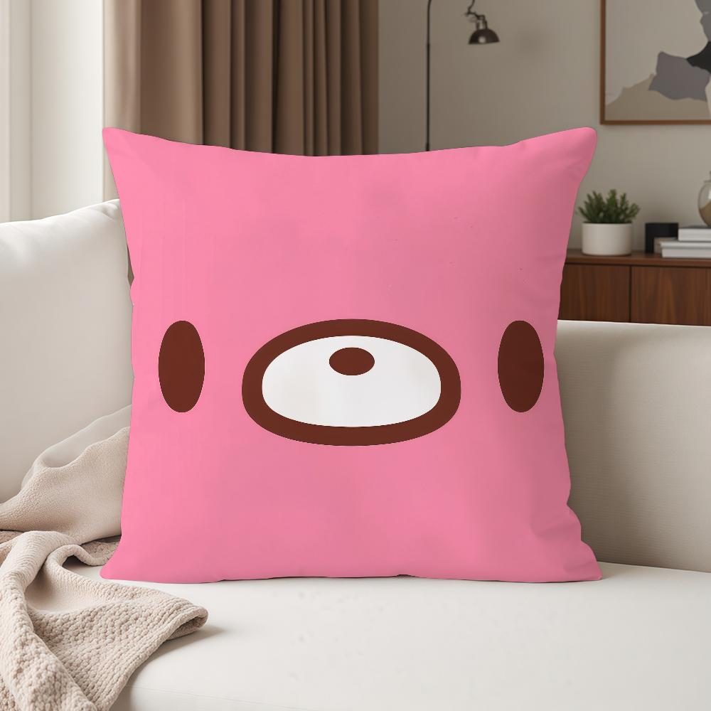 Cartoon G-Gloomy Bear Pillow Case Suitable For Bedrooms Living Rooms Cars Home Decoration