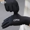 Cxwxc Bicycle Wind-Breaking Long-Finger Gloves for Road and Mountain Cycling, Full-Finger Silicone Anti-Slip Shock-Absorbing Giyo