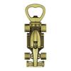 Race Car Bottle Opener Christmas Charm Zinc Alloy Non-Slip Handle Festive Gift for Racing Fans Dads Husbands Collectors Holiday Party Accessory