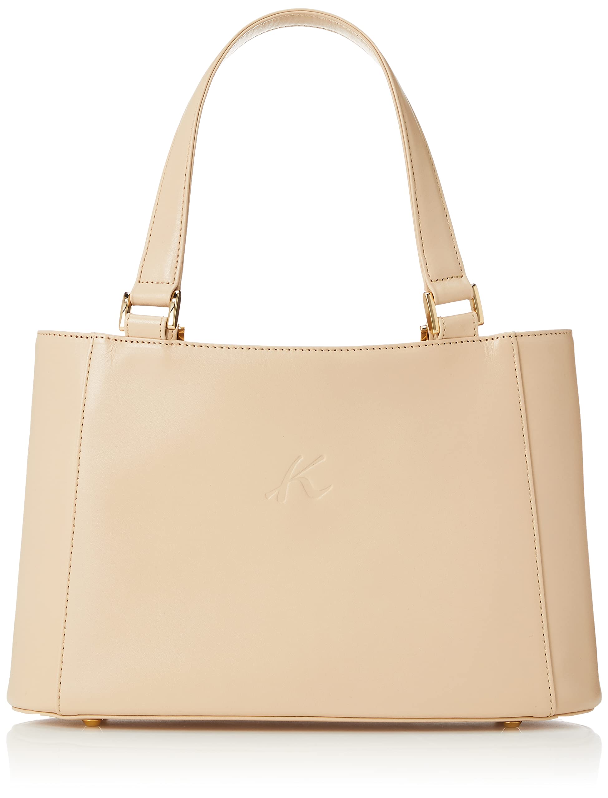 

Handbag Zipper Type Beige 50502 [Kitamura] Y-1065 Women s