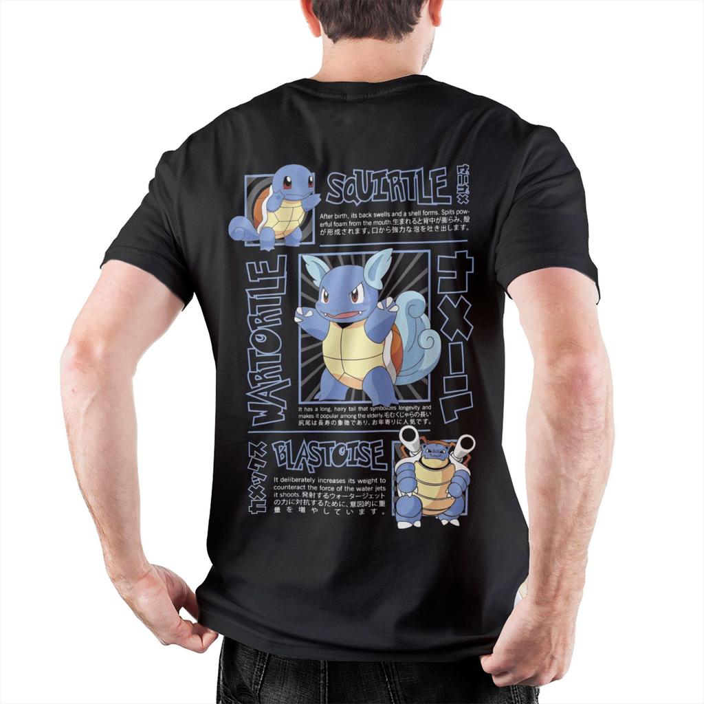 Camiseta Charizard Pokemonizado Masculina Feminina 100% Algodão Roupa Lazer Manga Curta Gola Redonda Camisetas de Verão