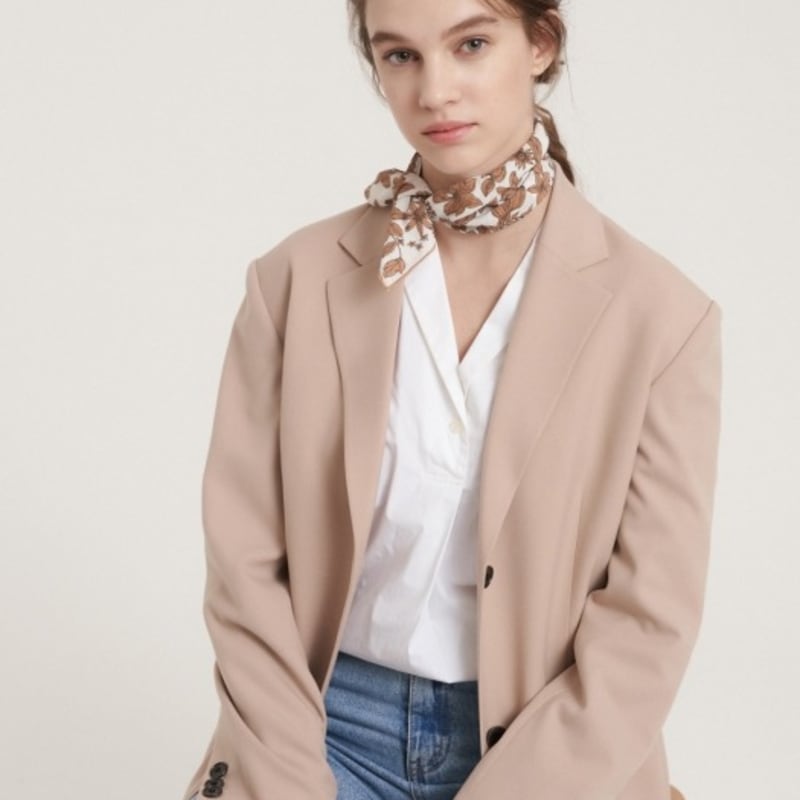 BB’DE SOLI’DE Grace Flower Mini Scarf 4color