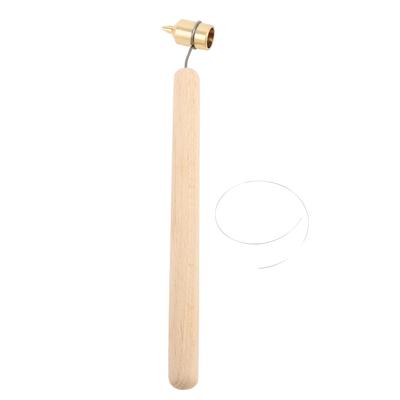 İnce Çizgi Boyama Kalemi Profesyonel Ahşap Saplı Retro 0.3mm Eğik İnce Çizgi Kaya için Boya Kalemi