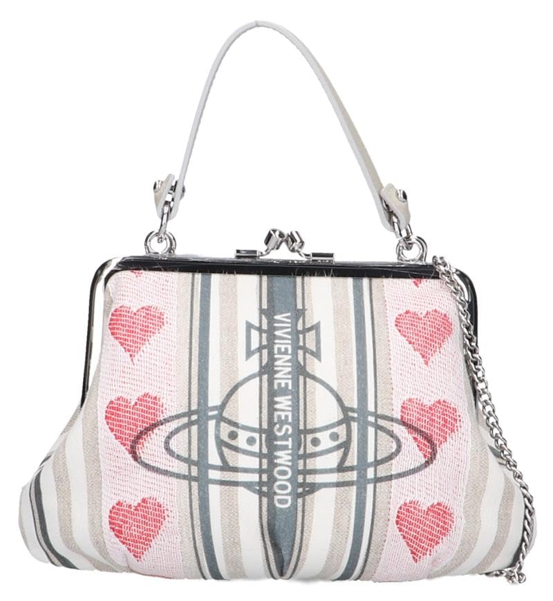 

Сумка на плече GRANNY FRAME PURSE 4B01000KW W0148 C301 БАГАТОКОЛІРНИЙ [Vivienne Westwood] [Вживаний]