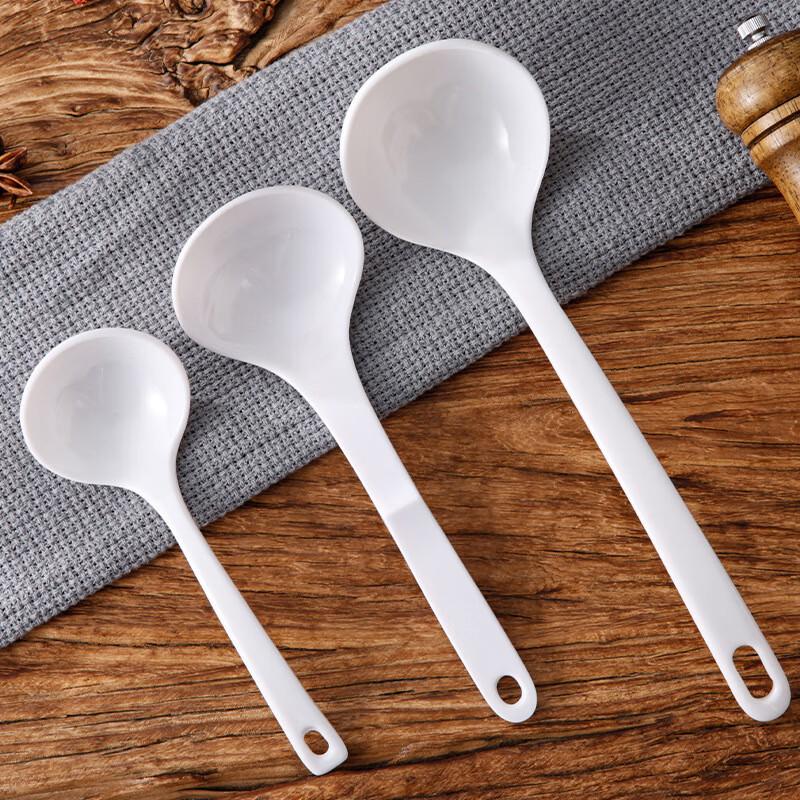 Melamine Soup Spoon, Yangge Series, 21cm