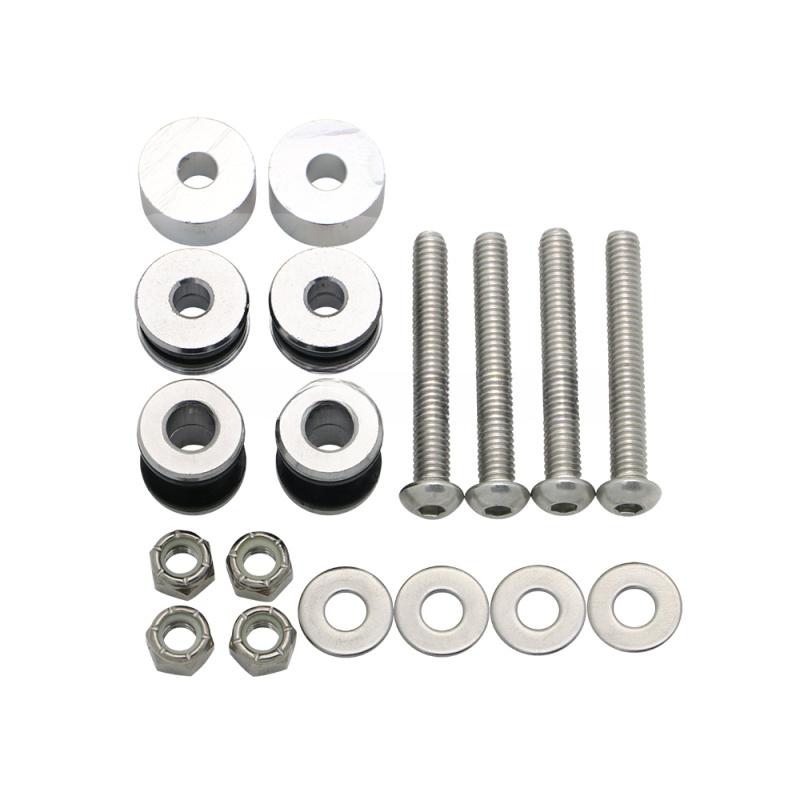 For Harley Softail FAT BOY HERITAGE SPRINGER NIGHT TRAIN Detachable Sissy Bar Solo Rack 2000-Up Motorcycle Docking Hardware Kit