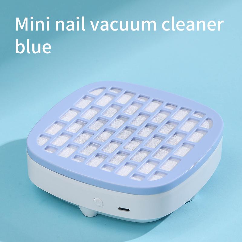 Mini Nail Collector Professional Nail Dust Extractor USB Dust Suction Collector Gel Nail Duster for Nail Art Salon Equipment