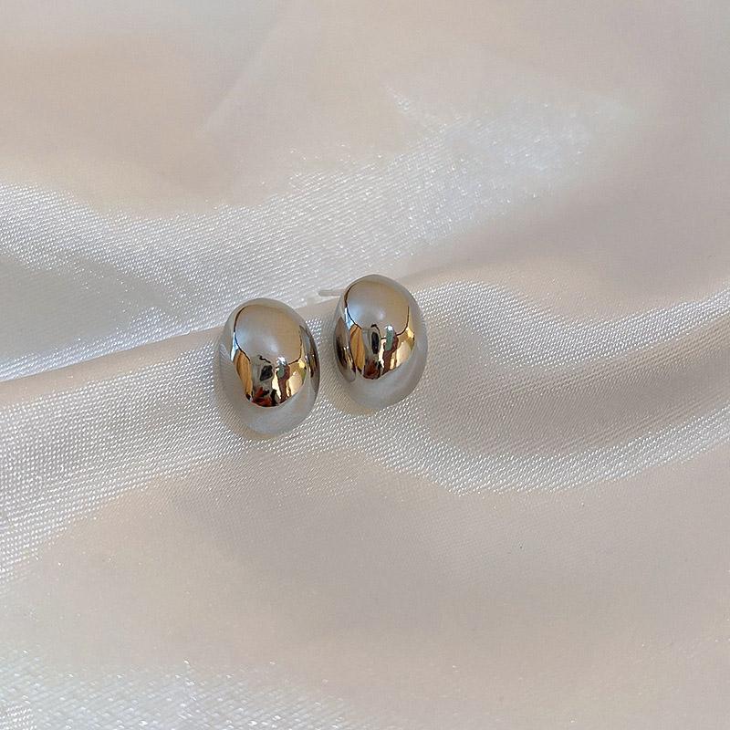 Gold Plating Beanie Stud Earrings Female Wedding Party Jewelry Accessories For Women Gifts